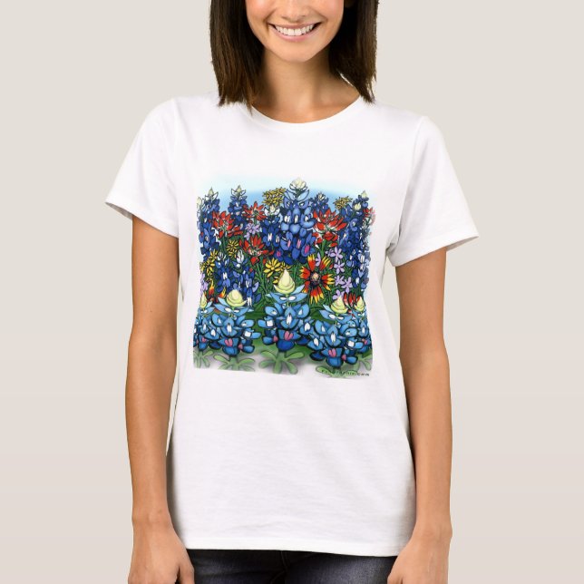 Wildblumen T-Shirt (Vorderseite)