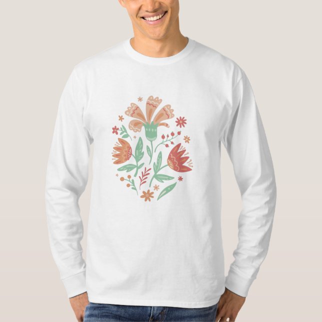 Wildblumen T-Shirt (Vorderseite)