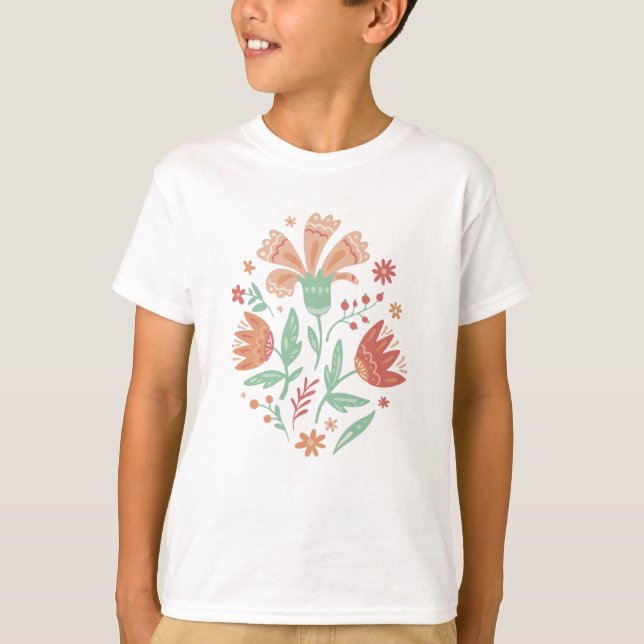 Wildblumen T-Shirt (Vorderseite)