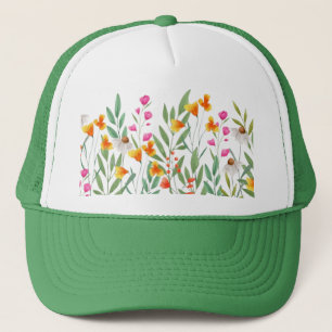 Wildblumen Truckerkappe