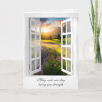 Wildblumen und Beileid des Sonnenaufgangs in den B