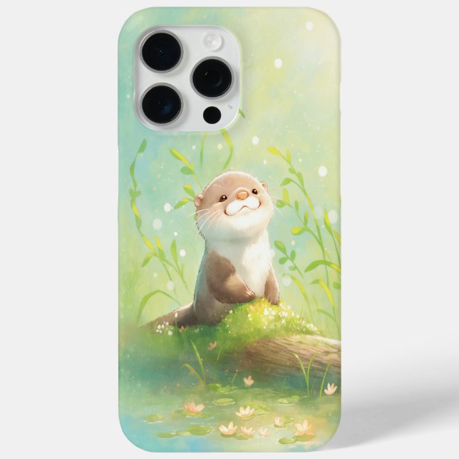 Wildblumen und Feuchtgebiete Eine Otter-Geschichte Case-Mate iPhone Hülle (Rückseite)