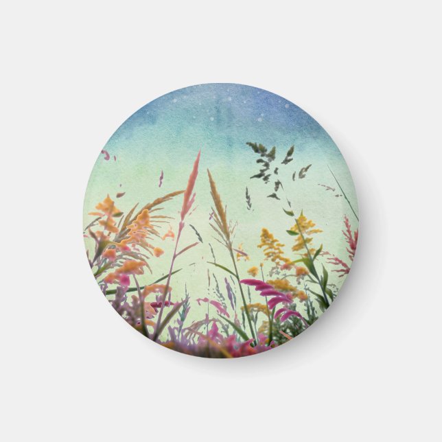 Wildblumen und Stars Magnet (Vorne)