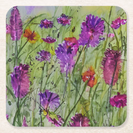 Wildblumen Untersetzer