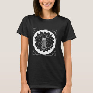 Wildblumen Vintages Hippie-Herz Sinti und Roma Sou T-Shirt
