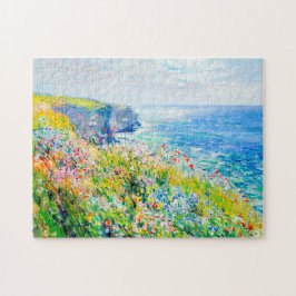 Wildblumen von Cliff Impressionist Coastline