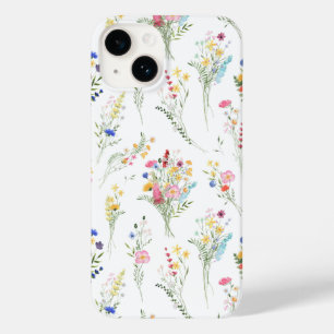 Wildblumen-Wasserfarben-Blumenmuster Case-Mate iPhone 14 Hülle