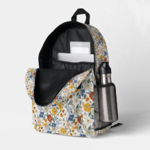 Wildblumen-Wiese Boho-Muster