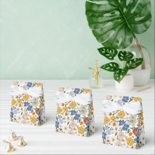 Wildblumen-Wiese Boho-Muster Geschenkschachtel