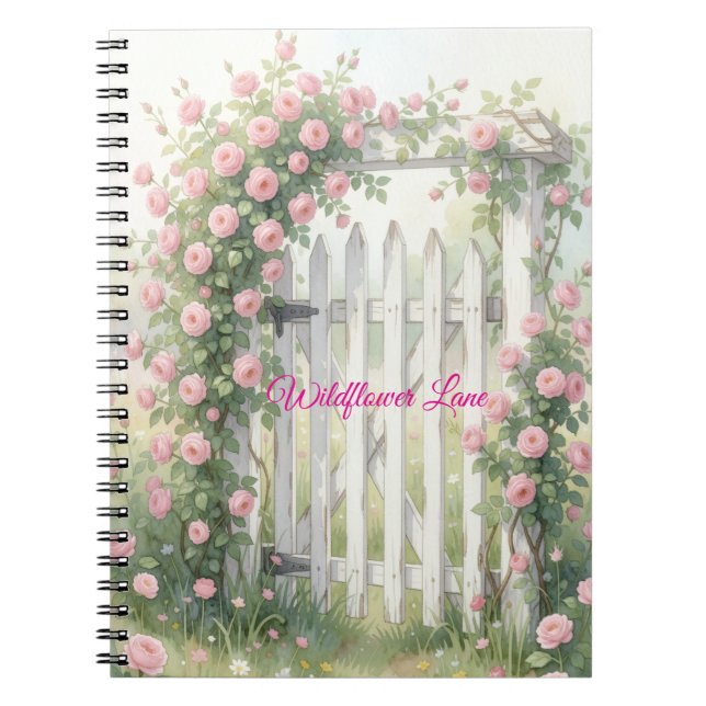 Wildblumenallee Notizblock (Vorderseite)