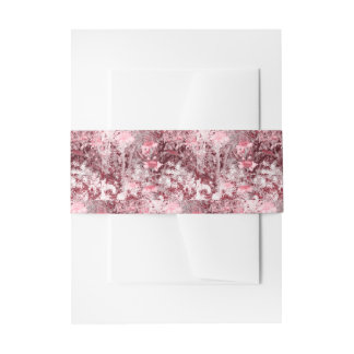 Wildblumenfeld Impressionismus-Mauve Einladungsbanderole