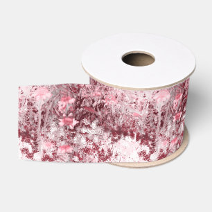 Wildblumenfeld Impressionismus-Mauve Ripsband