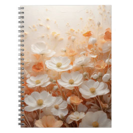 Wildblumenfeld Notizblock