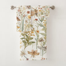 Wildblumengarten Botanische Schmetterlinge Floral