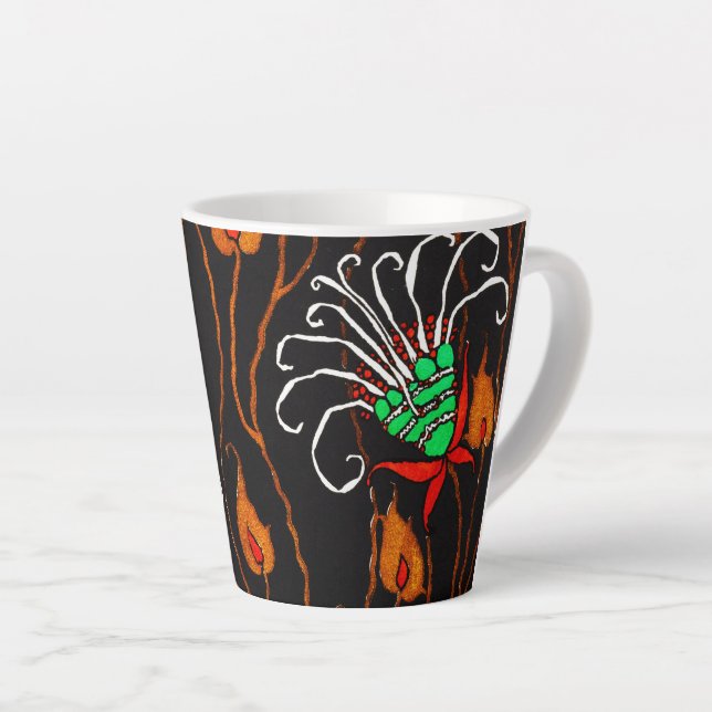 Wildblumenmuster Milchtasse (Rechte Ecke)