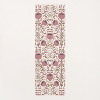 Wildblumenmuster Yogamatte