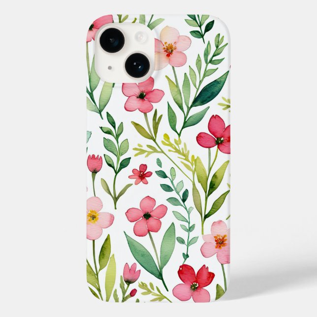 Wildblumenwiese Case-Mate iPhone 14 Hülle (Rückseite)