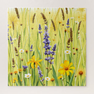 Wildblumenwiese Sommer Muster