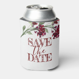 Wildblüte   Crimson Red Save the Date Bohemisch Dosenkühler