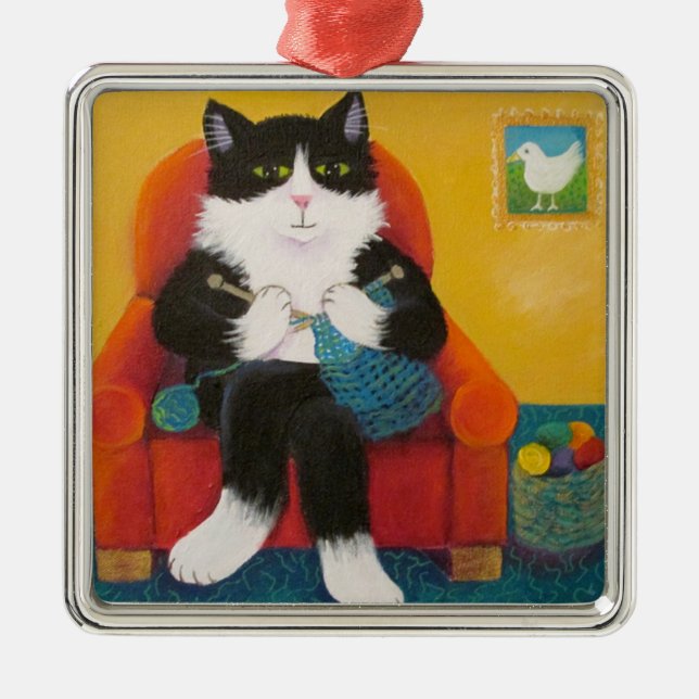 Wildboy Stricks! Silbernes Ornament (Vorne)