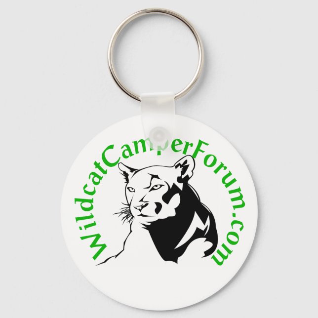 Wildcat Key Chain - Green Schlüsselanhänger (Vorderseite)