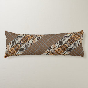 Wildcat Matrix - Bengal Cat Leopard Coffee Pillow Seitenschläferkissen