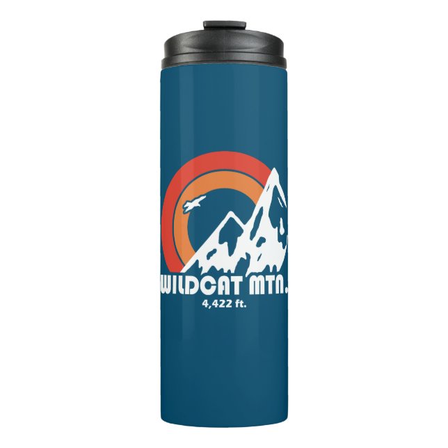 Wildcat Mountain New Hampshire Sun Eagle Thermosbecher (Vorderseite)