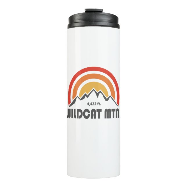 Wildcat Mountain New Hampshire Thermosbecher (Vorderseite)