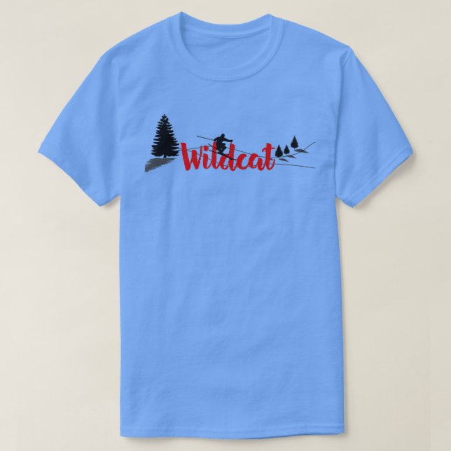 Wildcat Ski Long T-Shirt (Design vorne)
