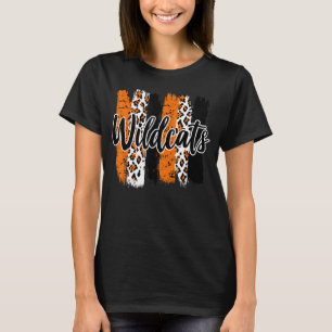 Wildcats School Sports Fan Team Spirit Mascot T-Shirt