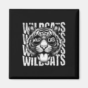 Wildcats-Schulsport Fan-Teamgeist Zurück zur Schul Magnet