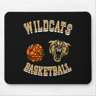 Wildcats Skelett Mama Wildcats Gold Schwarz Wildka Mousepad