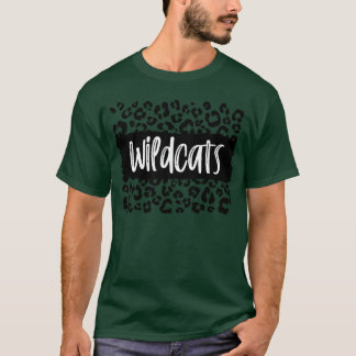 Wildcatseam-Maskottchen-Schul-rit-Spiel-Nacht lust T-Shirt