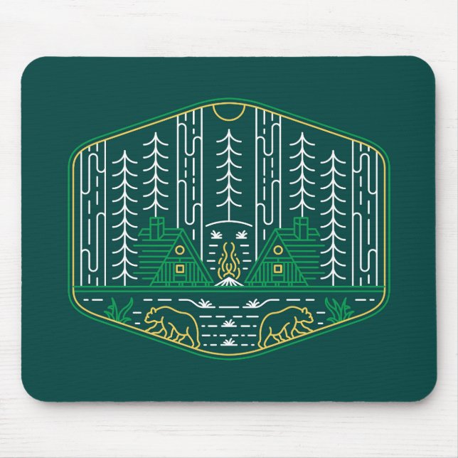 Wildcome Zuhause 3 Mousepad (Vorne)