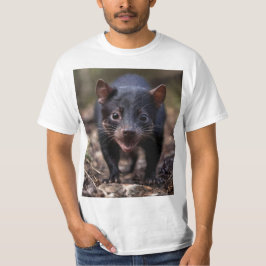 Wilde Anfänge: Der junge Tasmanische Teufel T-Shirt