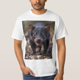 Wilde Anfänge: Der junge Tasmanische Teufel T-Shirt