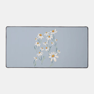 Wilde Ästhetik Chamomile Delikate Blume Schreibtischunterlage