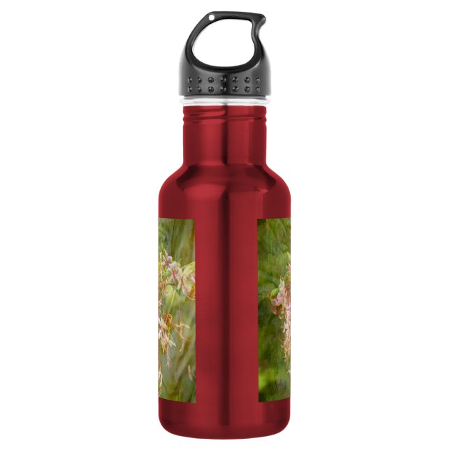Wilde Azaleenblüten = Springtime Edelstahlflasche (Vorderseite)