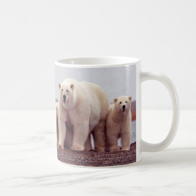 Wilde Bären Kaffeetasse (Rechts)