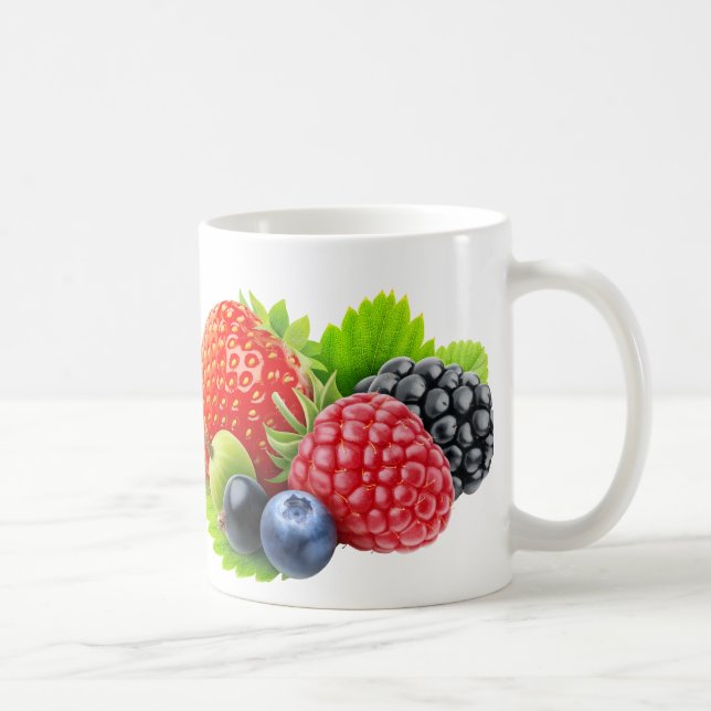 Wilde Beeren Kaffeetasse (Rechts)