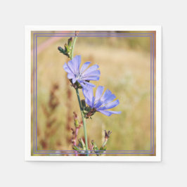 Wilde Blume am Morgen Serviette