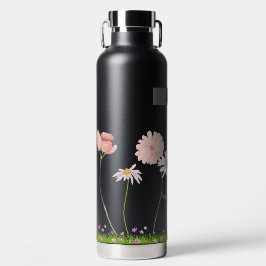 Wilde Blume anpassbar Trinkflasche