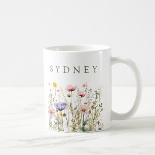 Wilde Blume Benutzername Kaffeetasse