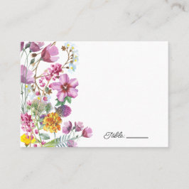 Wilde Blume | Boho Floral Platzkarten