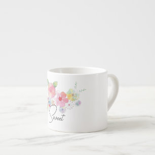 Wilde Blume Espressotasse