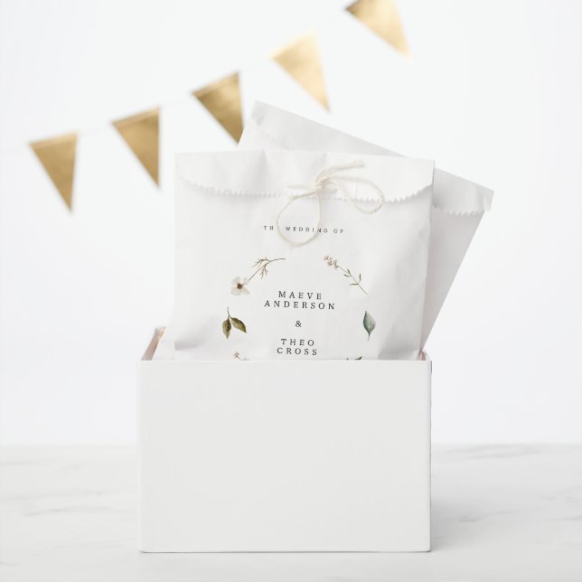 Wilde Blume florale Elegantes Party Dekoration Hoc Geschenktütchen (Party)