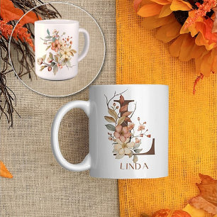 Wilde Blume Herbstgarten Ursprünge L Kaffeetasse