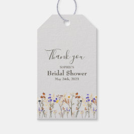 Wilde Blume Hochzeit Brautparty Gefallen Geschenk  Geschenkanhänger