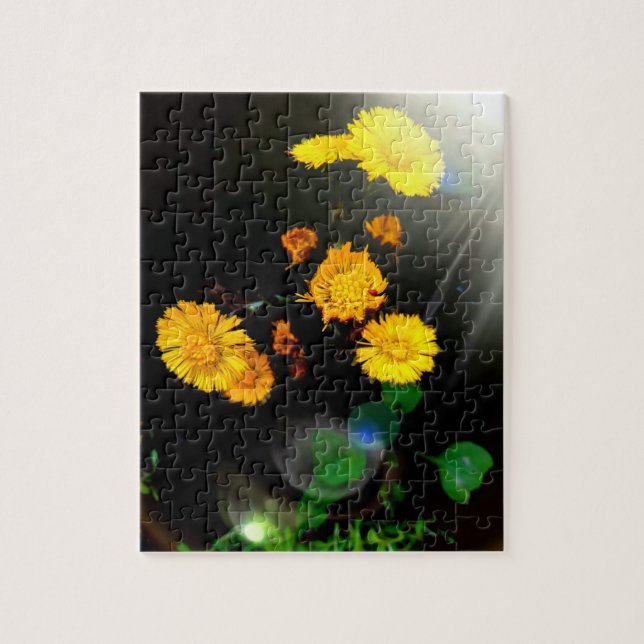 Wilde Blume im Sonnenschein (Vertikal)