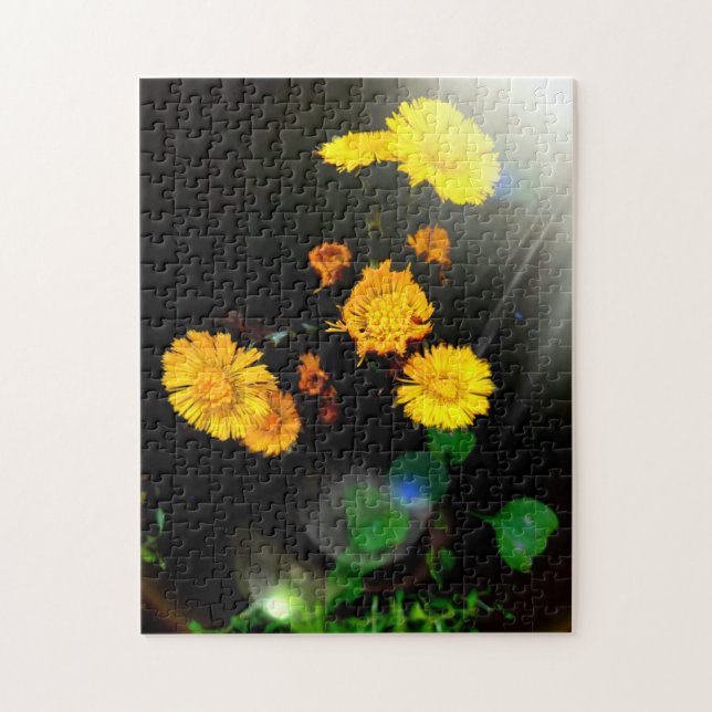 Wilde Blume im Sonnenschein (Vertikal)